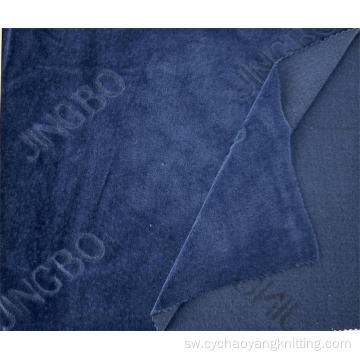 Polyester iliyochapishwa sofa velvet kitambaa warp samani